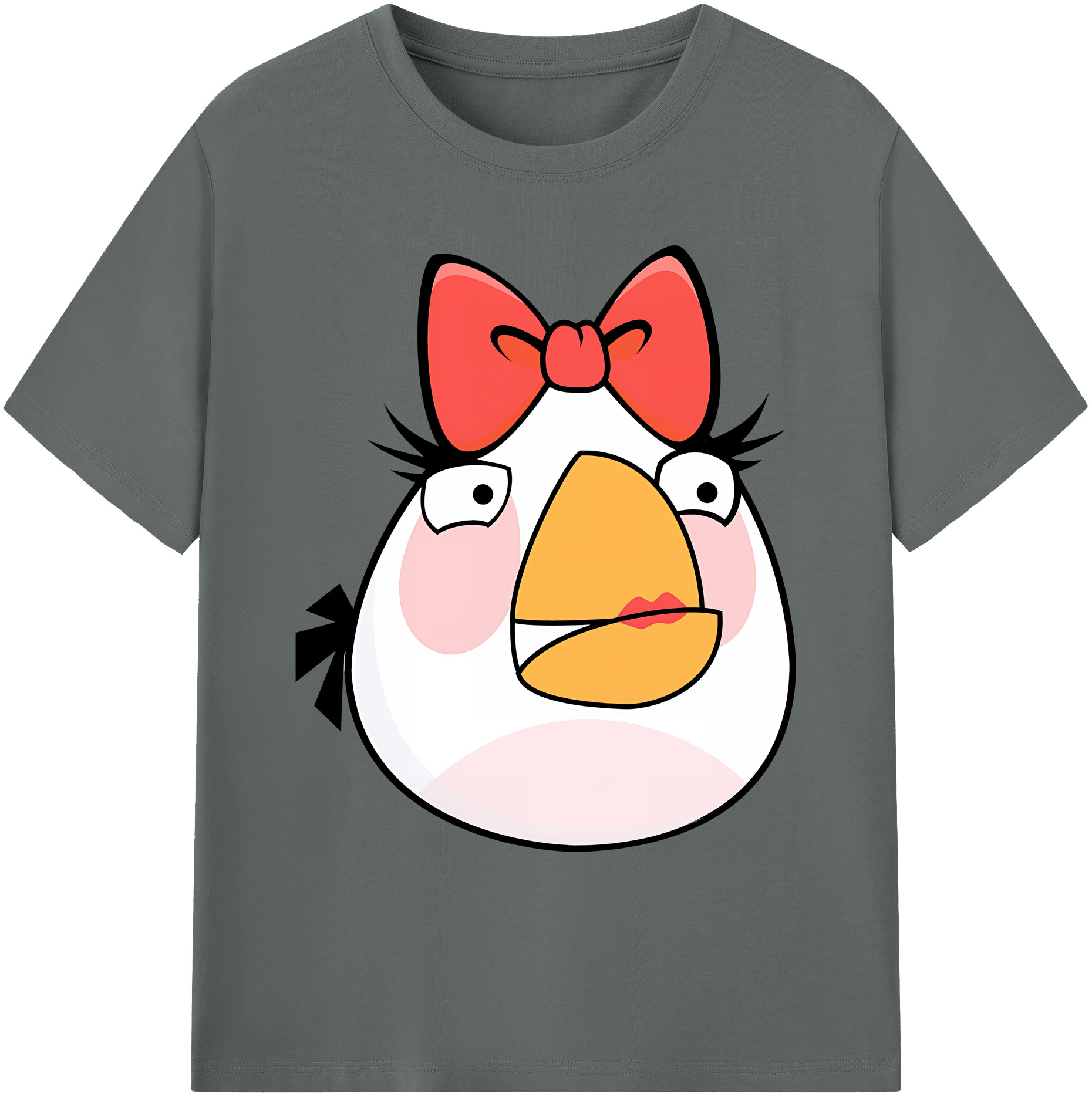 （画像用） Angry Birds アングリーバード 綿100％ メンズ半袖Tシャツ｜肌触りやわらか＆通気性